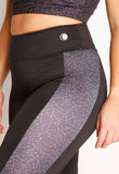 Calza Yoga Constelaciones Negro Eclipse