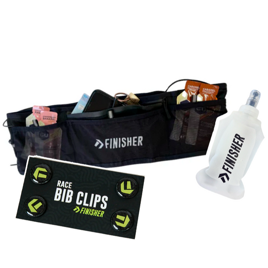 TOP VENTAS: Banano Kilian + Botella Flexible 250cc + 🎁 Race Bib Clips de REGALO