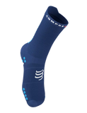 Pro Racing Socks RUN HIGH v4.0 Sodalite/Fluo Blue