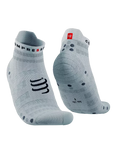 Pro Racing Socks Run Low ULTRALIGHT v4.0 White/Alloy