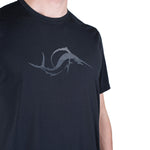 T-Shirt Fish Mens- Anthracite