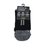 Calcetín de Running Finisher Pro Strider - Crew Negro