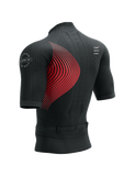 Trail Postural SS Top M BLACK/RED