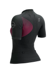 Trail Postural SS Top W BLACK/PERSIAN RED