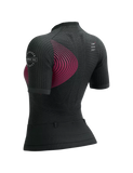 Trail Postural SS Top W BLACK/PERSIAN RED