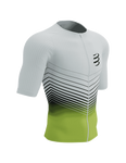 Tri Postural Aero SS Top M WHITE/EVENING PRIMROSE