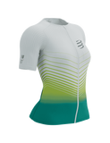 Tri Postural Aero SS Top W WHITE/COLUMBIA L