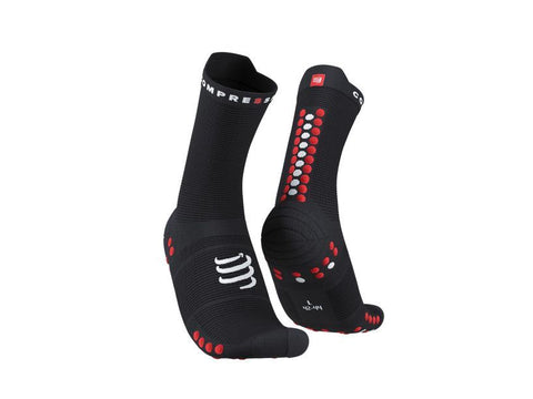 Pro Racing Socks Run High v4.0 Black/Red